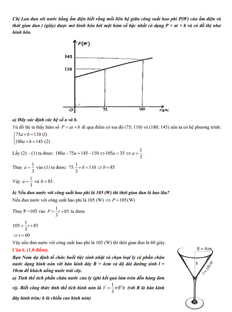 Đáp án Toán thi tuyển sinh lớp 10 TP.HCM 2023 - 4